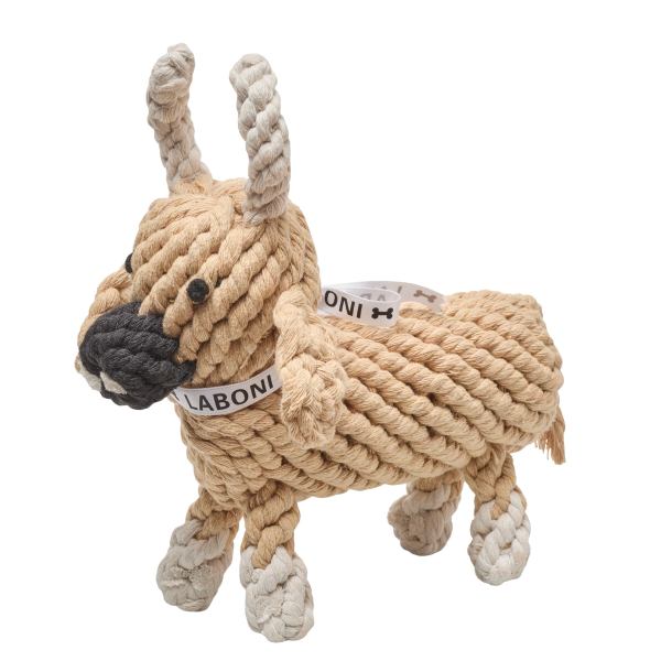 MAMMA MOO – Swiss-Inspired Cotton Rope Dog Toy