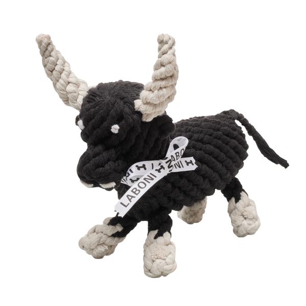EL TORO – Stier-Hundespielzeug aus Baumwolltau
