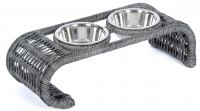 Napfbar PRADO - Silver-Grey