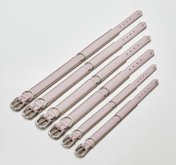 AMICI - Stylish nappa collar for fashion conscious dog lovers