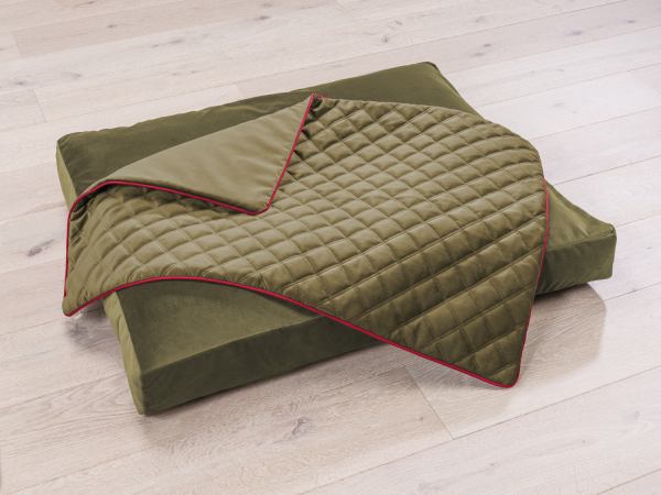 Cover Dog Cushion LA PLAZA - stylish velvet fabric OXFORD