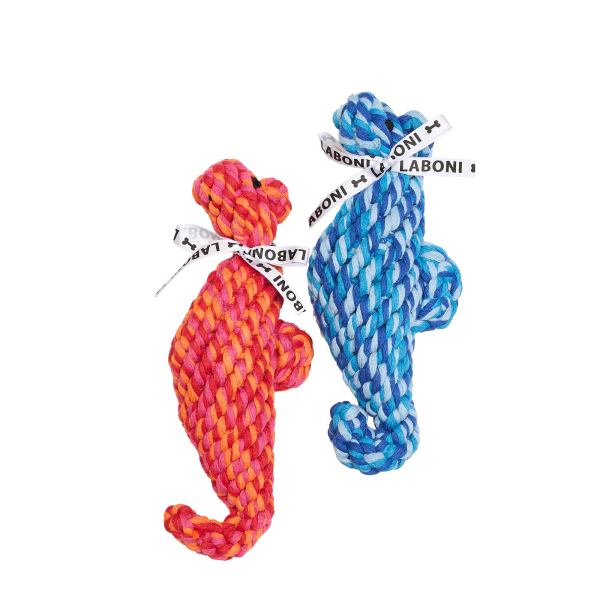 SAMMY SEAHORSE & LILLY LAGOON – Cotton Rope Dog Toys